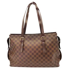 Louis Vuitton-Louis Vuitton Chelsea Damier Ebene Tote Bag-Other