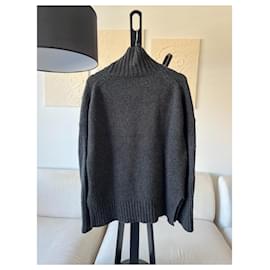 Zadig & Voltaire-"Alma We Heart" Zadig & Voltaire in wool-Grey