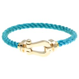 Pulsera charm de gran modelo Fred Force 10 Dorado