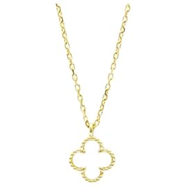 Van Cleef & Arpels-Van Cleef & Arpels Sweet Alhambra Necklace-Golden