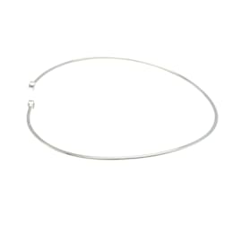 Tiffany & Co-Pulseira de diamante Tiffany Hoop de uma fileira-Prata