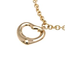 Tiffany & Co-Pulseira charm em ouro rosa Tiffany Open Heart-Dourado