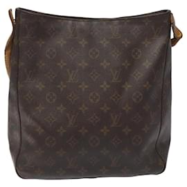 Louis Vuitton-LOUIS VUITTON Monogram Looping GM Shoulder Bag M51145 LV Auth EC324-Monogram
