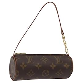 Louis Vuitton-LOUIS VUITTON Monogram Papillon Pouch LV Auth MY036-Monogram