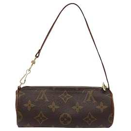 Louis Vuitton-LOUIS VUITTON Monogram Papillon Pouch LV Auth MY036-Monogram