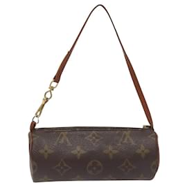 Louis Vuitton-LOUIS VUITTON Monogram Papillon Pouch LV Auth EC296-Monogram
