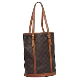 Louis Vuitton-LOUIS VUITTON Monogram Bucket GM Shoulder Bag M42236 LV Auth nb267-Monogram