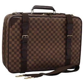 LOUIS VUITTON Mallette Satellite 53 Damier Ebene SPO M23356 LV Auth 115731A Damier ebène