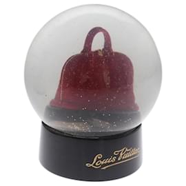Louis Vuitton-LOUIS VUITTON Snow Globe Alma VIP Limited Clear Red LV Auth bs22938-Red,Other
