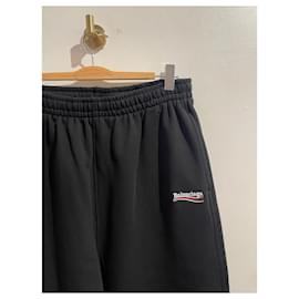 Balenciaga-BALENCIAGA Trousers T.International M Cotton-Black