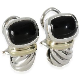 Orecchini Shrimp Onyx di David Yurman in oro giallo 14k/argento sterling Altro