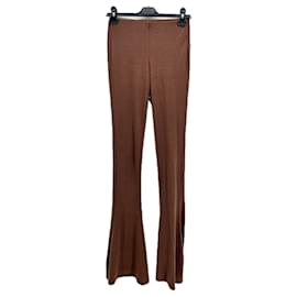 Autre Marque-NON SIGNE / UNSIGNED Trousers T.International S Polyester-Brown