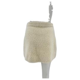 Autre Marque-NON SIGNE / UNSIGNED Skirts T.International S Wool-Cream