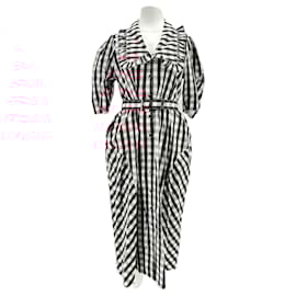 Autre Marque-LEE MATHEWS Dresses T.US 2 Cotton-Dark red