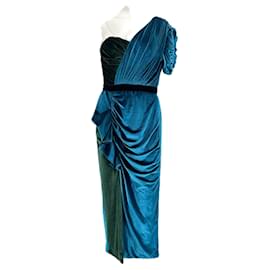 Autre Marque-NON SIGNE / UNSIGNED Dresses T.US 6 Polyester-Navy blue