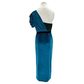 Autre Marque-NON SIGNE / UNSIGNED Dresses T.US 6 Polyester-Navy blue