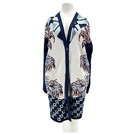 ETRO Malha T.IT 42 Algodão Azul