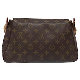 Louis Vuitton-LOUIS VUITTON Monogram Mini Looping Shoulder Bag M51147 LV Auth EC164-Monogram