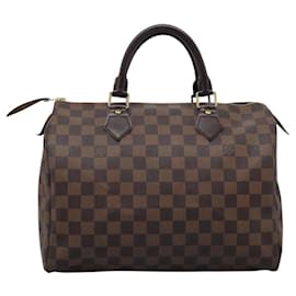 Louis Vuitton-LOUIS VUITTON Damier Ebene Speedy 30 Hand Bag N41364 LV Auth PP363SA-Other
