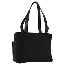 Autre Marque-Burberrys Shoulder Bag Nylon Leather Black Auth bs23605-Black