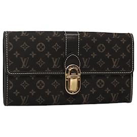 Louis Vuitton-LOUIS VUITTON Monogram Idylle Portefeiulle Sarah Wallet Fuzan M63006 Auth sw122-Other