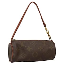 Louis Vuitton-LOUIS VUITTON Monogram Papillon Pouch Vitage LV Auth nb270-Monogram