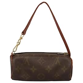 Louis Vuitton-LOUIS VUITTON Monogram Papillon Pouch Vitage LV Auth nb270-Monogram