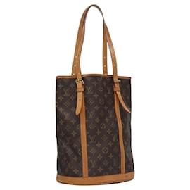Louis Vuitton-LOUIS VUITTON Monogram Bucket GM Shoulder Bag M42236 LV Auth th5756-Monogram
