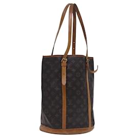Louis Vuitton-LOUIS VUITTON Monogram Bucket GM Shoulder Bag M42236 LV Auth EC345-Monogram