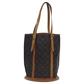 Louis Vuitton-LOUIS VUITTON Monogram Bucket GM Shoulder Bag M42236 LV Auth EC345-Monogram