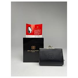 Balenciaga-BALENCIAGA Purses, wallets & cases T.  Leather-Black