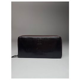 Vintage Givenchy Leather Wallet Brown Brown
