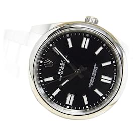 Rolex-ROLEX Oyster PERPETUAL 41 black Ref.124300 Mens-Silvery