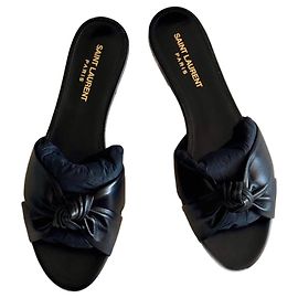 Sandali Yves Saint Laurent Santiago Russo Nero