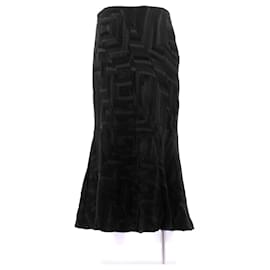 Ralph Lauren-RALPH LAUREN Skirts T.US 6 Silk-Black