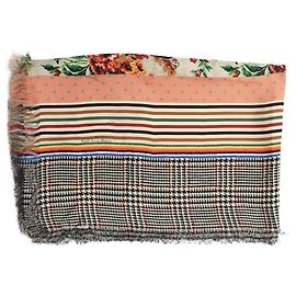 Autre Marque Sciarpa in seta Aloeuw multicolore Multicolore