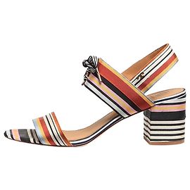 Tory Burch Multicolour striped sandal heels - size EU 41.5 Multiple colors