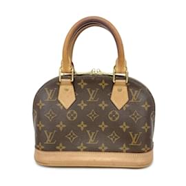 Louis Vuitton-Louis Vuitton Monogram Alma BB Handbag-Brown