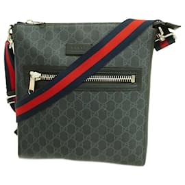 Gucci-Gucci Shoulder Bag GG Supreme 474137-Black