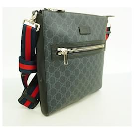 Gucci-Gucci Shoulder Bag GG Supreme 474137-Black