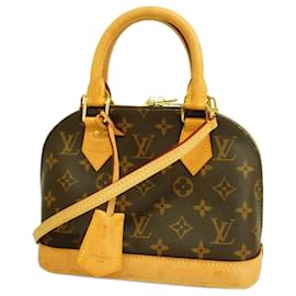 Louis Vuitton-Louis Vuitton Monogram Alma BB Handbag-Brown