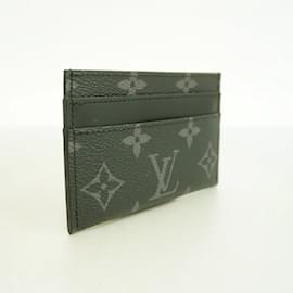 Louis Vuitton-Louis Vuitton Monogram Eclipse Card Case-Black