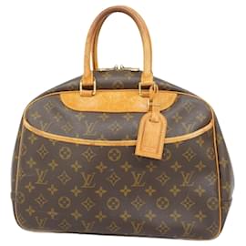 Louis Vuitton-Louis Vuitton Monogram Deauville Handbag-Brown