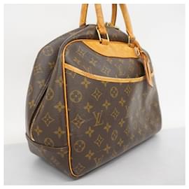 Louis Vuitton-Louis Vuitton Monogram Deauville Handbag-Brown