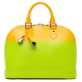 Louis Vuitton-Louis Vuitton Yellow Epi Alma PM-Yellow