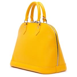 Louis Vuitton-Louis Vuitton Yellow Epi Alma PM-Yellow