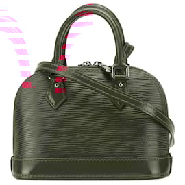 Louis Vuitton-Louis Vuitton Pink Epi Nano Alma-Pink,Other