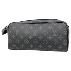 Louis Vuitton-Louis Vuitton Monogram Eclipse Dopp Kit-Black