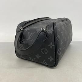 Louis Vuitton-Louis Vuitton Monogram Eclipse Dopp Kit-Black