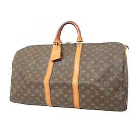 Louis Vuitton-Louis Vuitton Boston Bag Monogram Keepall 45-Brown